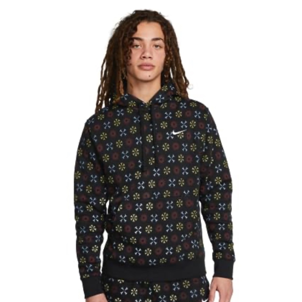 Nike fleece monogram hoodie medium